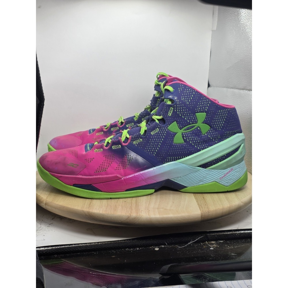Men's Size 14 - Under Armour Curry 2 Northern Lights  Basketball Sneakers Shoes